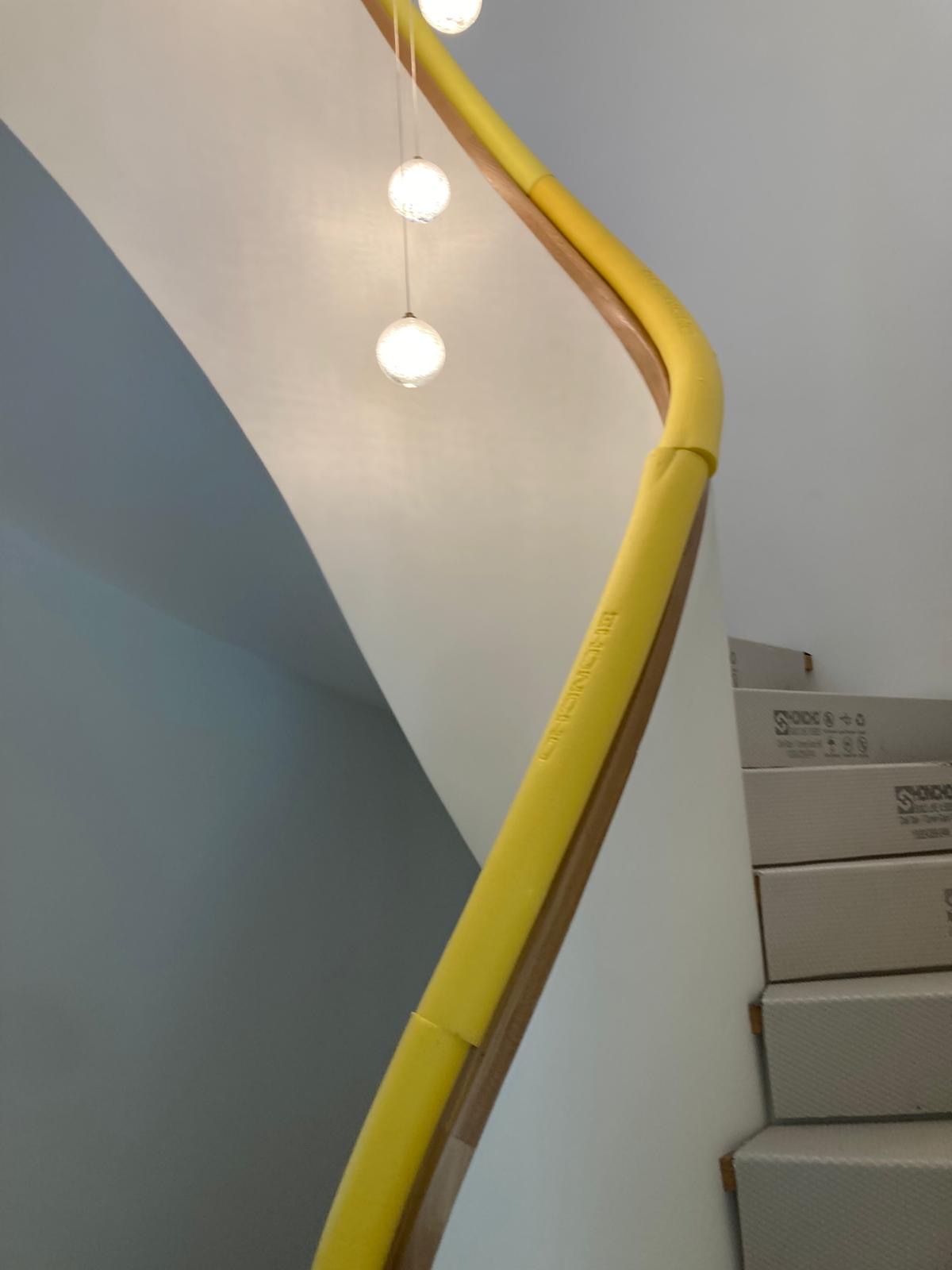 Stair railing protection in Vaucluse