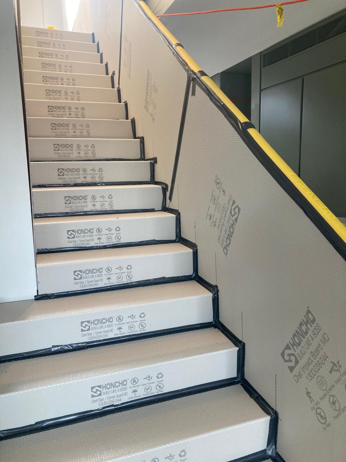 Stair protection in Bellevue Hill