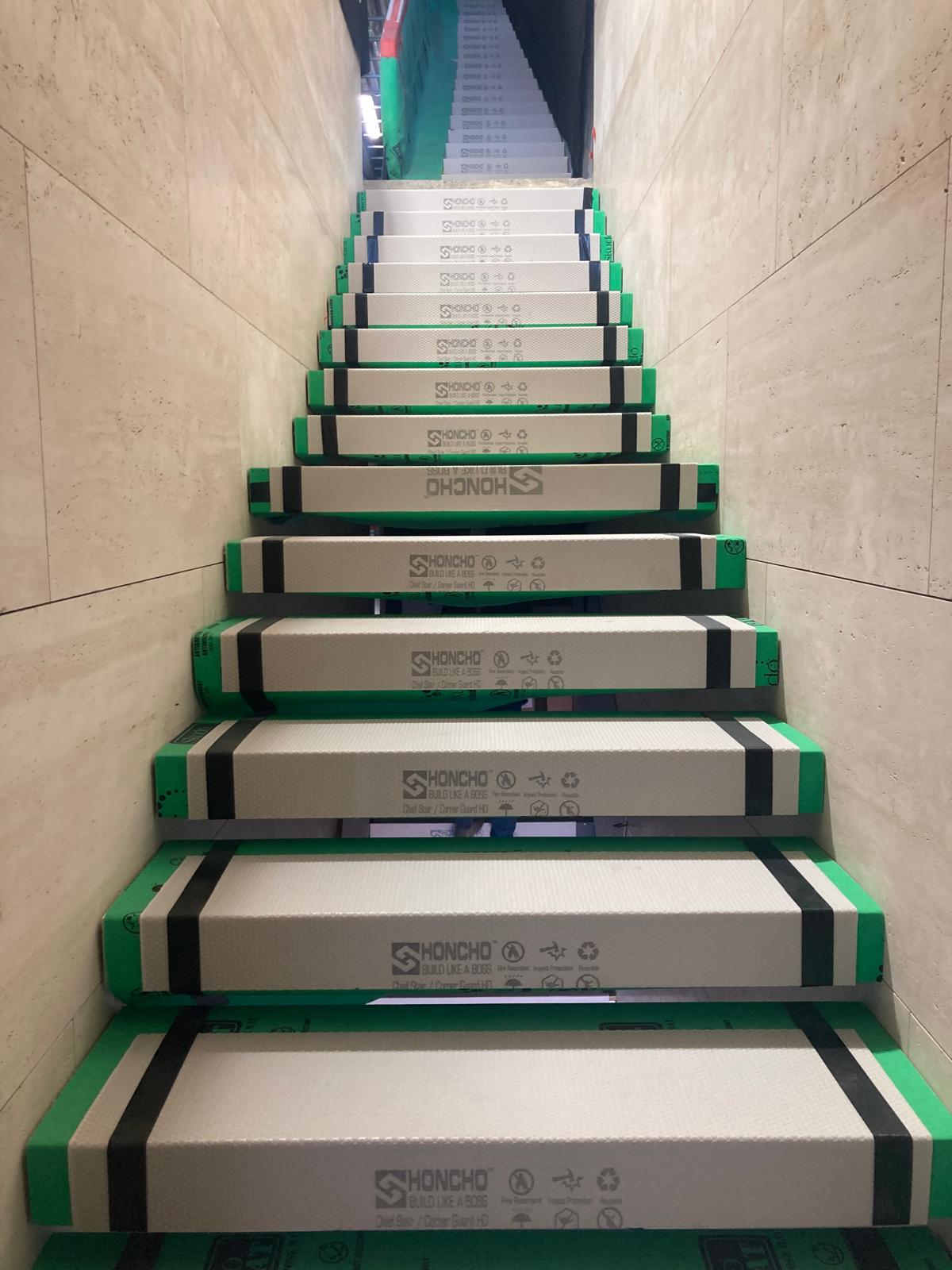 Stair protection in Darling Point