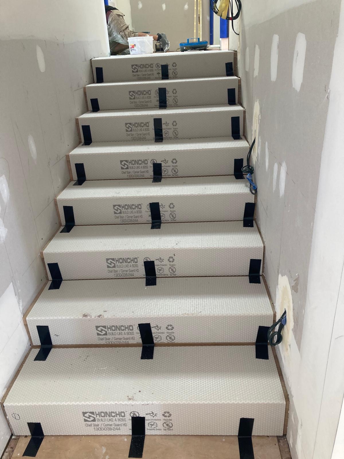 Stair protection in Burraneer