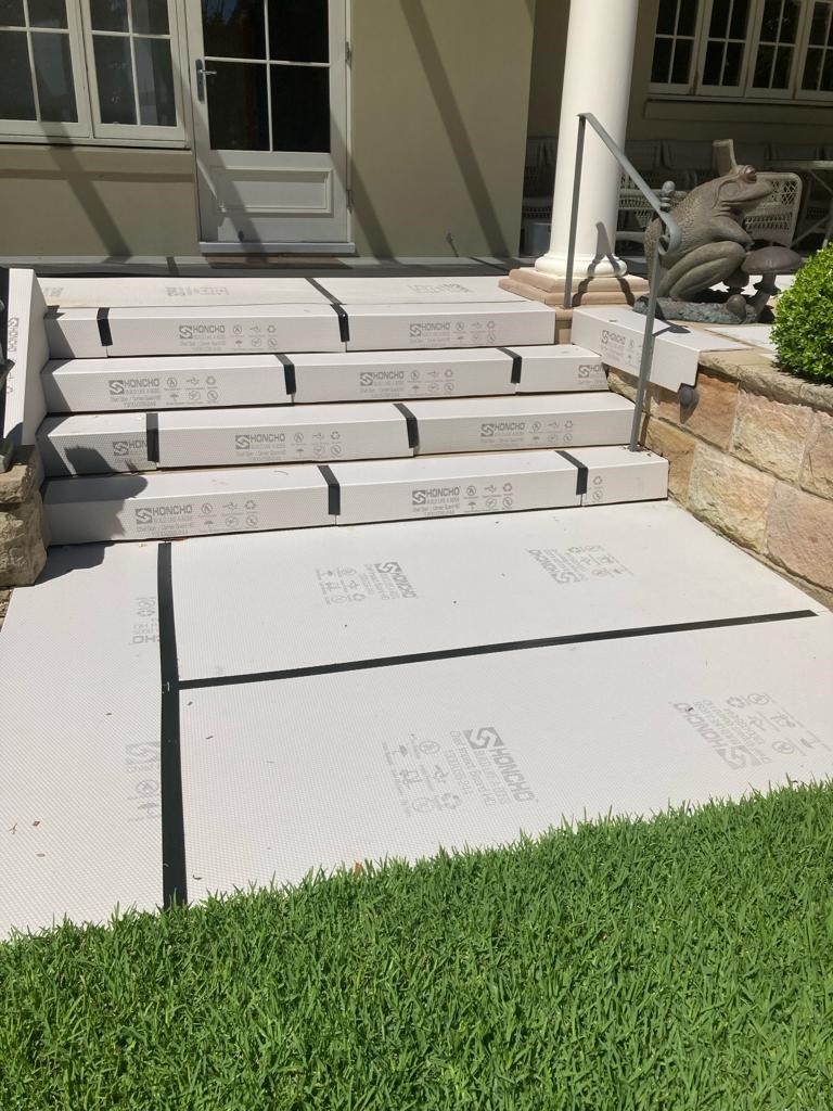 Stair protection in Pymble